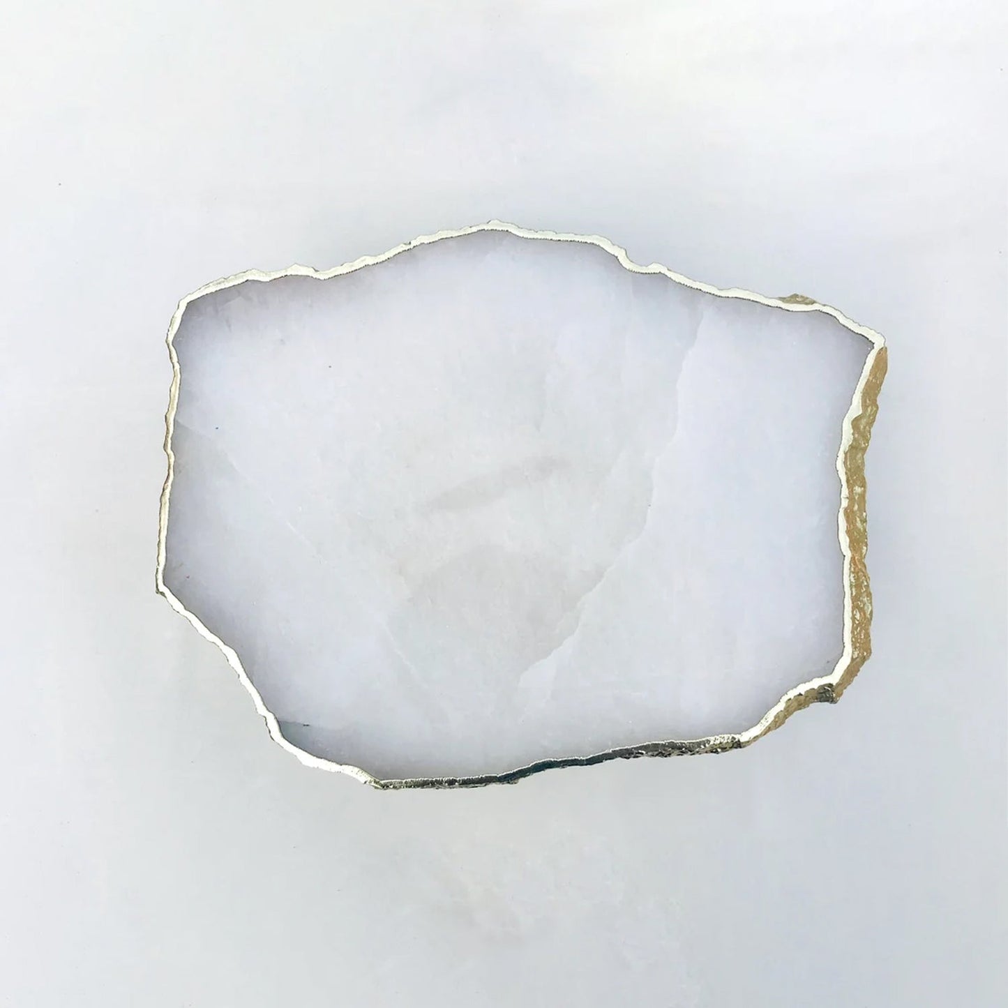 White Agate Cake Stand/Centrepiece/Display Stand/Tray