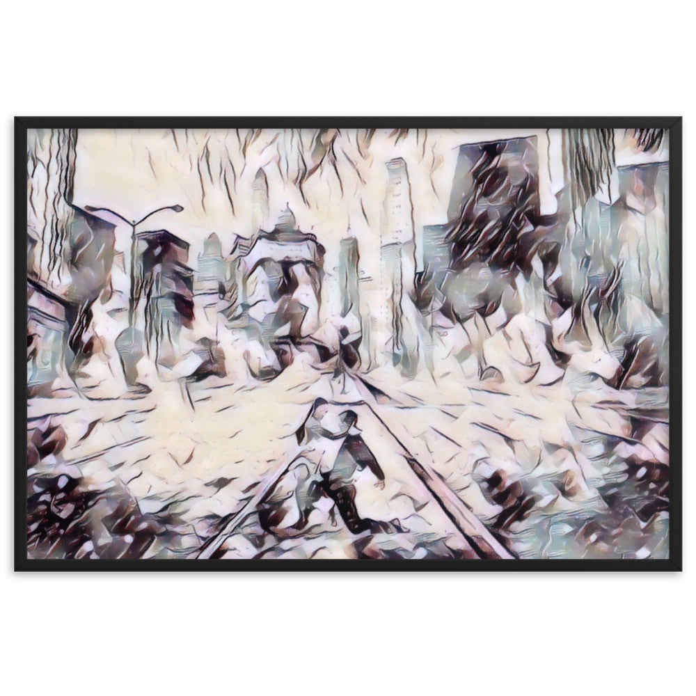 YOU ARE THE RHYTHM THAT STILL DANCES WITHIN ME SUPERIOR Framed Poster