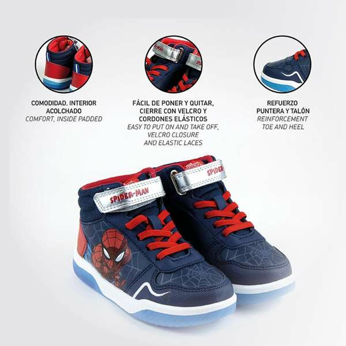 Sports Shoes for Kids Spider-Man Dark blue