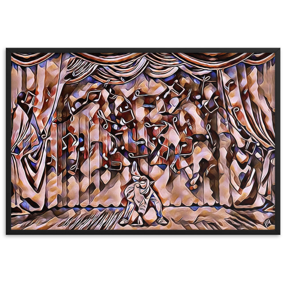 YOU WERE ALWAYS THE POEM I WANTED TO WRITE J.L TALE Framed Poster