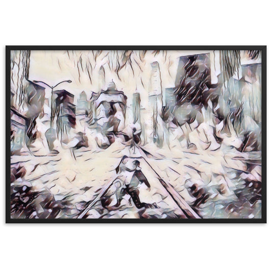 YOU ARE THE RHYTHM THAT STILL DANCES WITHIN ME SUPERIOR Framed Poster