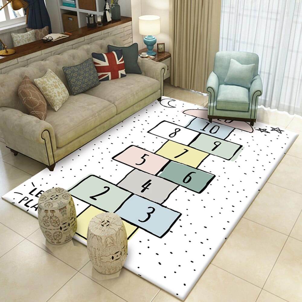 Mata dla dzieci 130*180 cm, kilka rodzajów-Gra w klasy