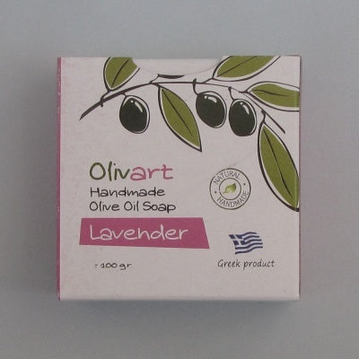 OLIVART Hand made Olive Oil soap - Lavender